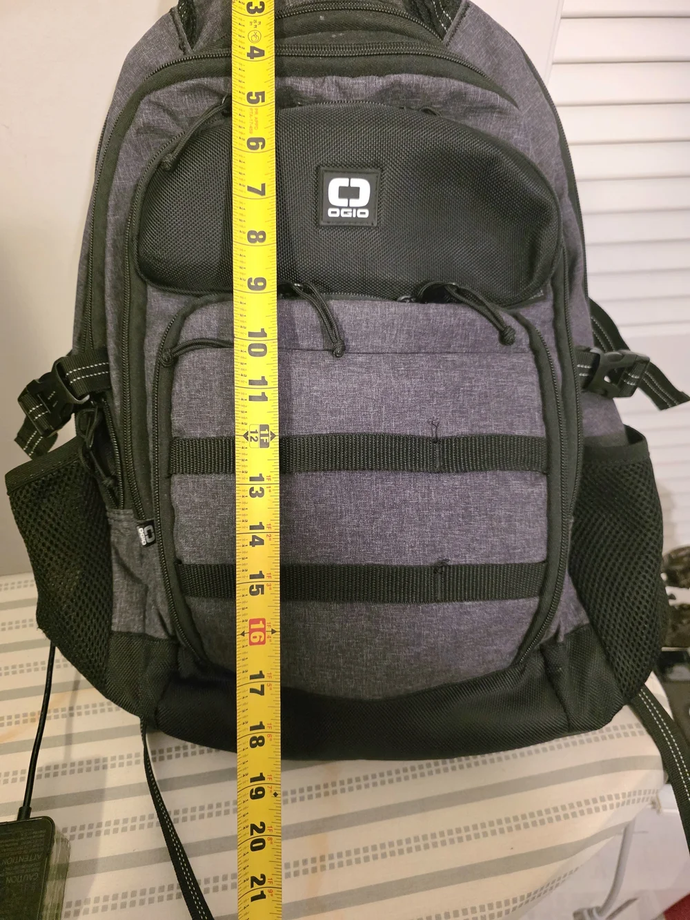 OGIO Men's Dark Gray Travel Backpack